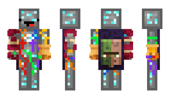 Minecraft skin Coal_Skeppy