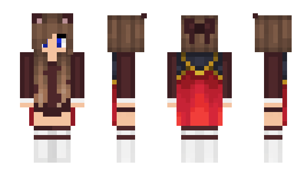 Minecraft skin NatashaGrey