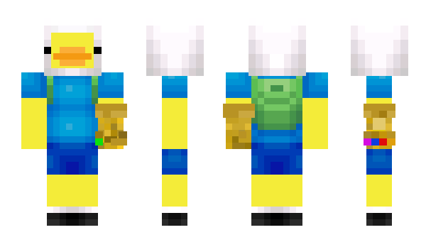 Minecraft skin BreadDuck