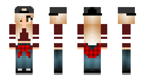 Minecraft skin ItzVanessa