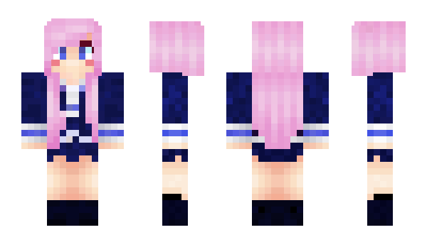 Minecraft skin Snowygirl2