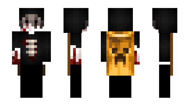 Minecraft skin afraidofdark