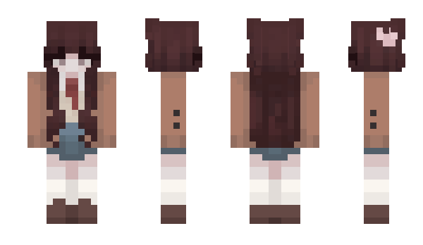 Minecraft skin Infectted