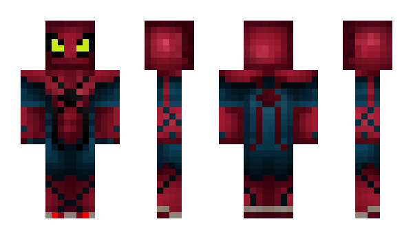 Minecraft skin omg_spiderman