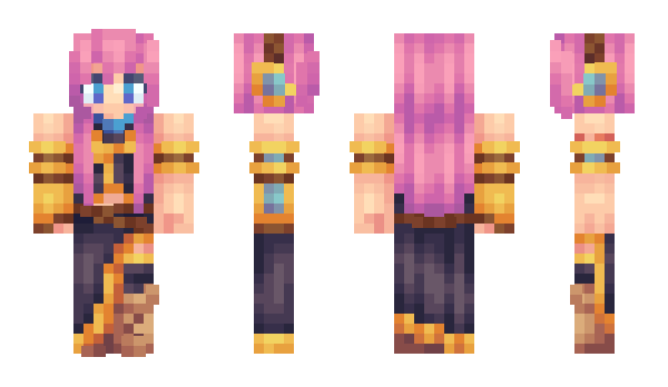 Minecraft skin Erora