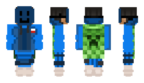 Minecraft skin PowietrznyOski_