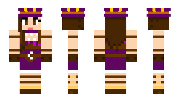 Minecraft skin MissLana