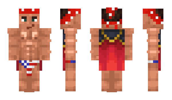 Minecraft skin Lacruz