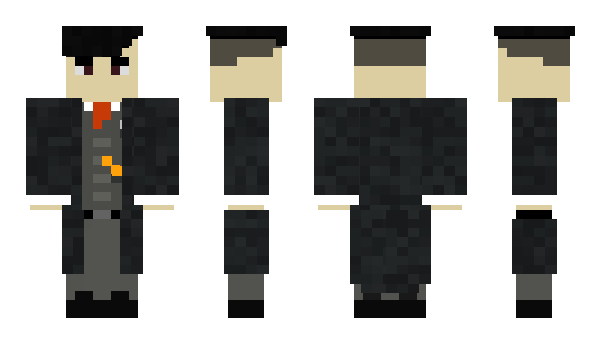 Minecraft skin SkullZer0