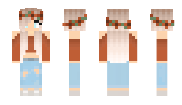 Minecraft skin ellen_k