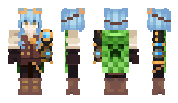 Minecraft skin Hikari_fantasy