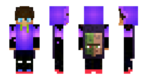 Minecraft skin EndMan13