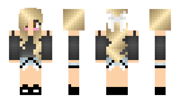 Minecraft skin XxloveyoukissxX