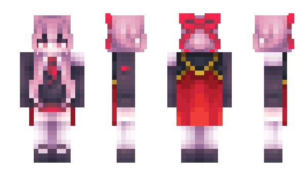 Minecraft скін по ніку MoonberryBridget