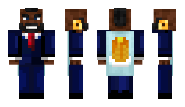 Minecraft skin Karjunratsastaja