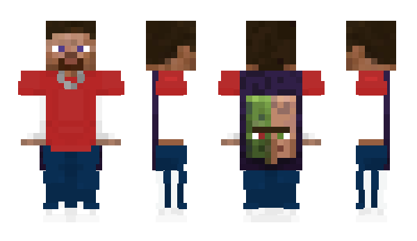 Minecraft скин по нику eSeNUZet
