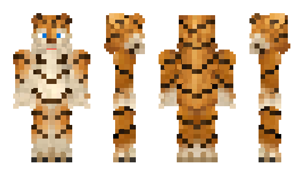 Minecraft skin 88BlackTiger88