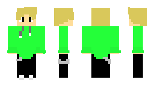 Minecraft skin Piotrulloo
