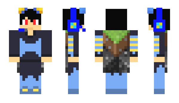 Minecraft skin Luxano