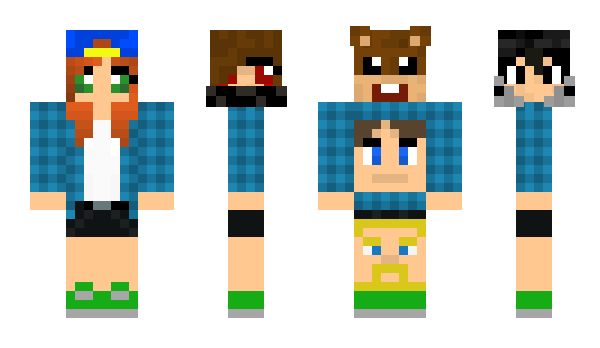 Minecraft скин по нику Sora_D_Cat