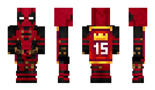 Minecraft skin RaptorBoss