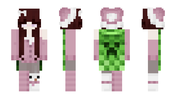 Minecraft skin Okayv