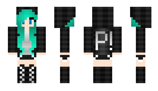 Minecraft skin Llapis