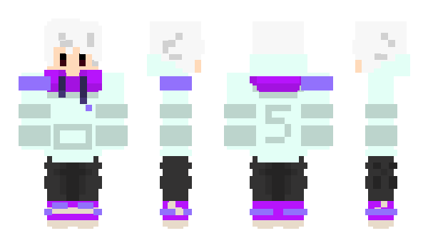 Minecraft skin Nyashel