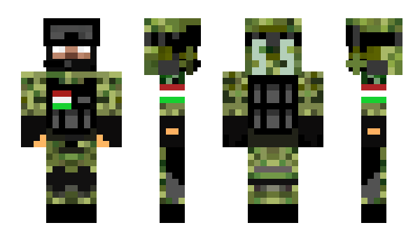Minecraft skin soldado13