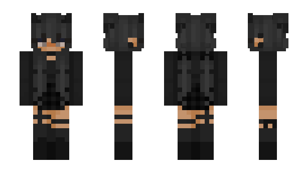 Minecraft skin KochanaRoksana