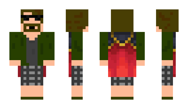 Minecraft skin ThePanic