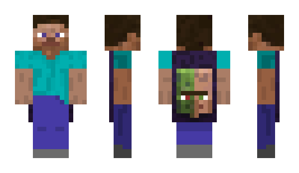 Minecraft skin domblond