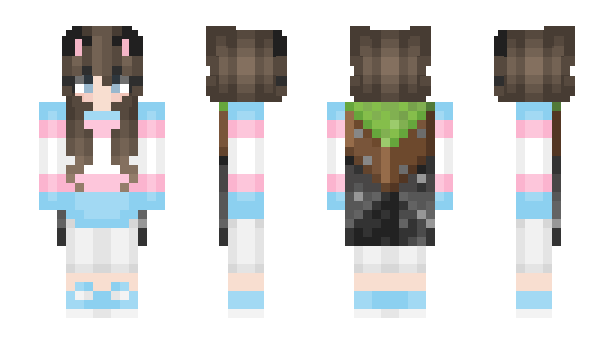 Minecraft skin Mirakai