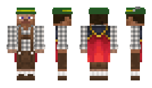 Minecraft skin Kaerntna357