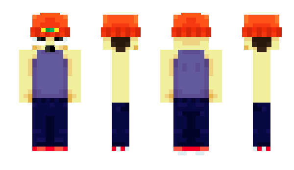 Minecraft скин по нику SpangBang