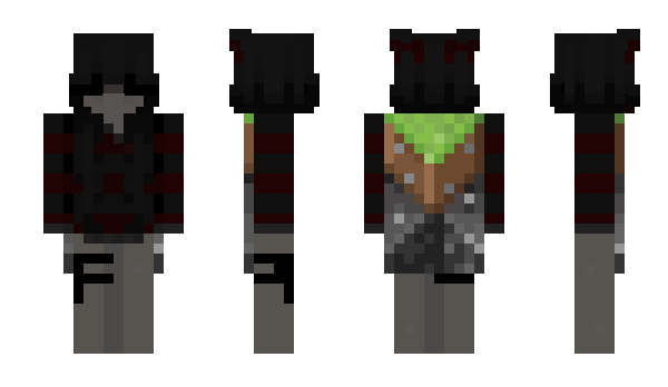 Minecraft скин по нику halseys