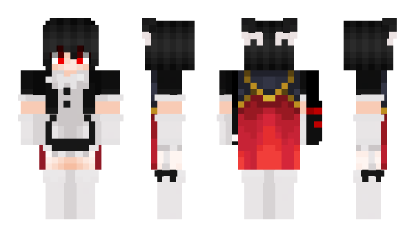 Minecraft skin Akame_