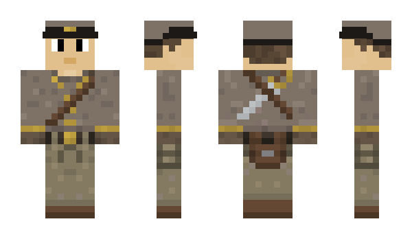 Minecraft skin Rommel1945