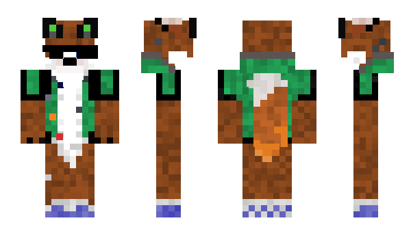 Minecraft skin ErkCT