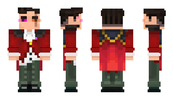 Minecraft skin Daketsu