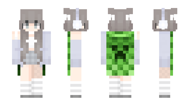 Minecraft skin cuteCL