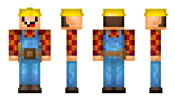 Minecraft skin LOLHACKEDBYBLLFY