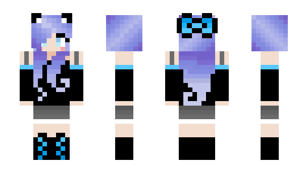 Minecraft skin KayaByte