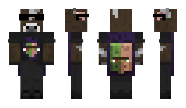 Minecraft скин по нику Pipur