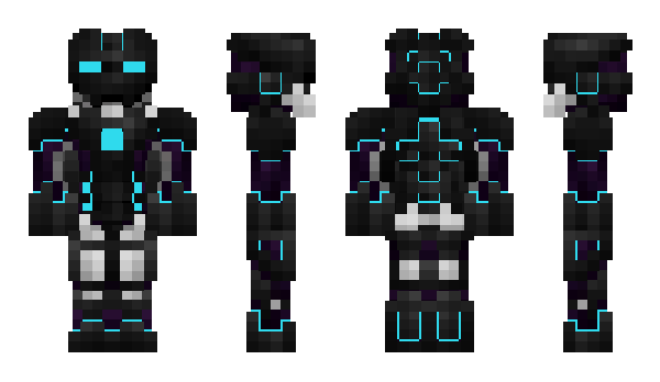 Minecraft skin Hidroq3N