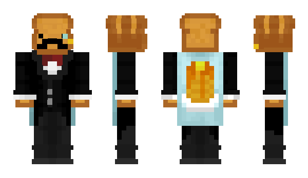 Minecraft skin BreadSmuggler