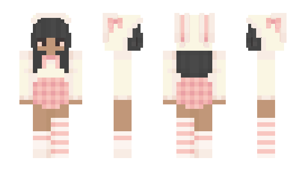 Minecraft skin girlblue