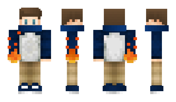 Minecraft skin Fredis