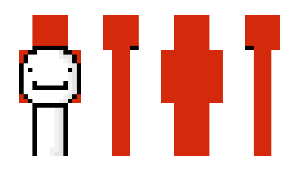 Minecraft skin RedDrem