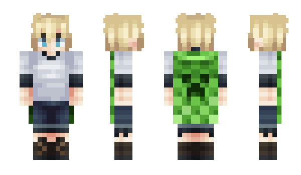 Minecraft skin esfaqueador